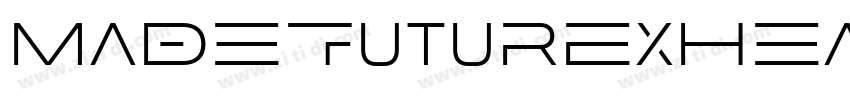 MADEFutureXHEADER Li字体转换